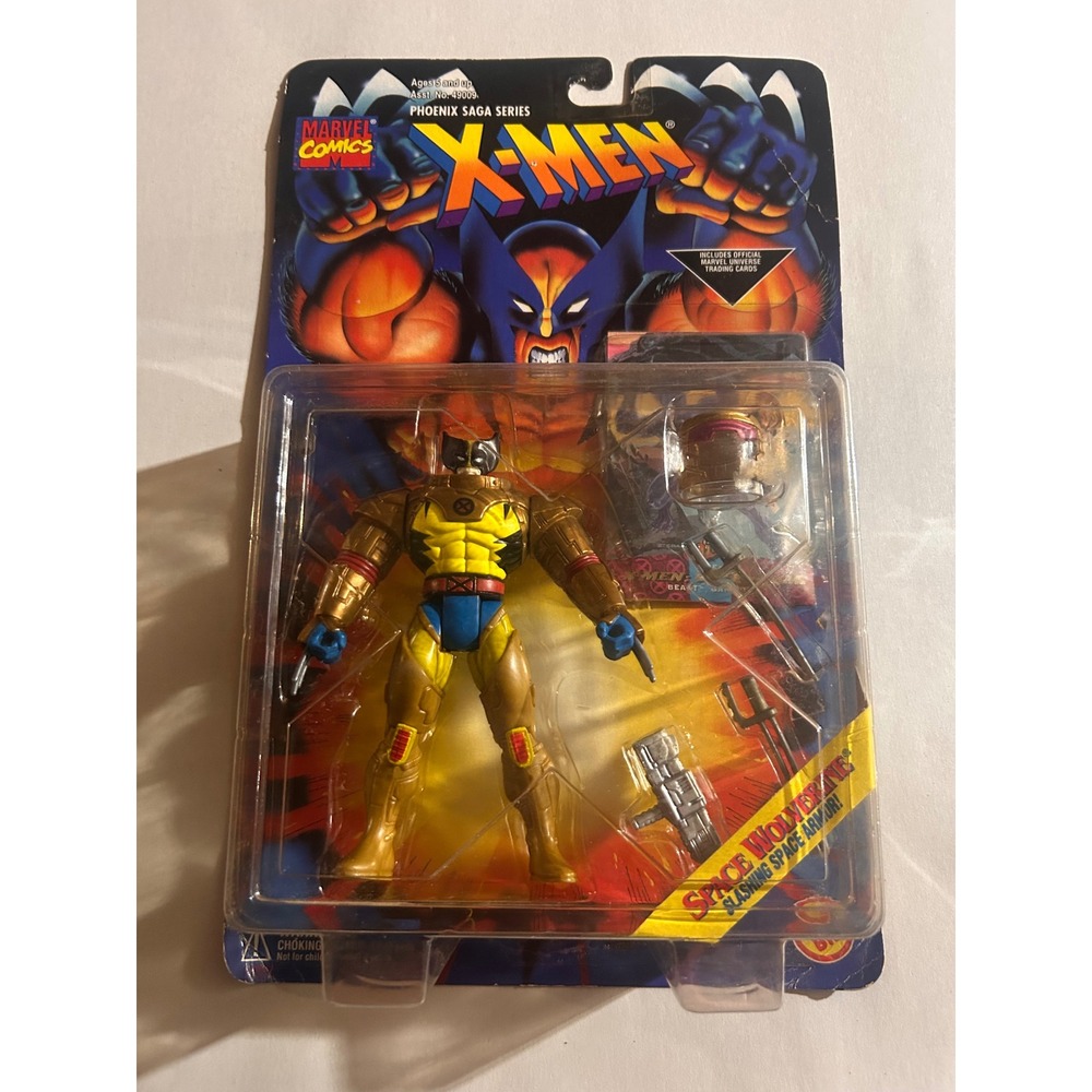 1995 Toy Biz Marvel Comics X-Men Phoenix Saga Space Wolverine Action Figure New